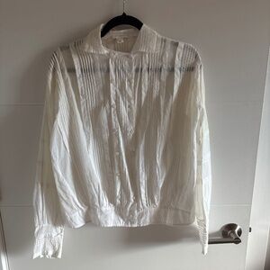 Intropia button up blouse